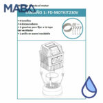 Kit de montaje para variador de frecuencia FDRIVE
