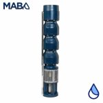 Bomba sumergible ALTAMIRA serie NX, 14 lps, hierro/acero inoxidable, 2 etapas (2 con recorte),desc.4", 10 HP, NEMA 6"