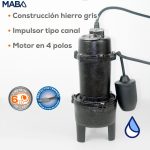 BOMBA SUMERGIBLE 1/2HP 115V SV2ME040 - Imagen 2