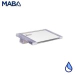 Cascada LED efecto Natural, PANDA, WFALL LED, PVC (uso rudo), cortina 12", labio 6", conexión trasera 1.5"