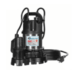 Motobomba sumergible para efluentes, AQUA PAK, serie SIGMA, descarga 1", sólidos 3 mm, 1/6 HP, 1 fase, 115 volts