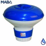 Clorador flotante de 7" marca PANDA construido en polímero reforzado