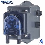 Bomba dosificadora peristáltica Serie ECON FX con control fijo de 14 Gal/día y tubo de Santoprene para 80 PSI