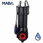Motobomba sumergible trituradora para lodos, ALTAMIRA, serie GRD, descarga 2", 5 HP, 3 fases, 230 volts