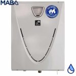 Calentador de paso sin tanque TAKAGI, exterior, gas LP (propano), 38 lpm, 199 BTU, encendido electrónico, 1 F, 120 volts