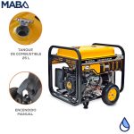 GENERADOR 9.5KW 18 HP C/RUEDAS - Imagen 3