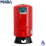 Tanque precargado vertical de diafragma, ALTAMIRA, serie PRO LV, acero al carbón, 8 litros, presión máxima 150 psi