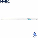 Portamembrana para sistemas ósmosis inversa, PURIKOR, comercial/industrial, para dos membranas, 4" x 40", 300 psi, lateral