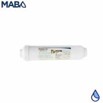 Filtro cartucho de Carbón activado block (CTO) marca PURIKOR con dimensiones de 2.5" x 10" para filtrado de 5 micras