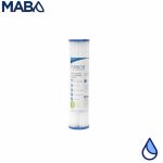 Filtro cartucho plegable de Polipropileno marca PURIKOR con dimensiones de 2.5" x 10" para filtrado de 5 micras