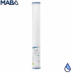 Filtro cartucho plegable de Polipropileno marca PURIKOR con dimensiones de 2.5" x 20" para filtrado de 5 micras