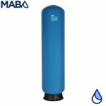 Tanque en fibra de vidrio marca PURIKOR con volumen de 67.8 Galones y capacidad para 5 ft³ de material filtrante