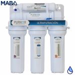 Sistema de Ultrafiltración POU marca PURIKOR de 5 etapas y filtración de 5 micras para flujo de 0.66 GPM