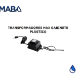 Transformador HAX plástico 100W 120V / 12V