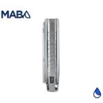 Bomba sumergible para pozo profundo de acero inoxidable 304 acoplamiento nema 4" 1 etapas