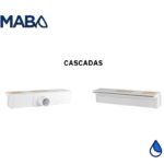 Cascada de 12" de ancho con labio de 1"