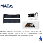 Panel Solar Sunmat de 3.7m2 (2 Secciones de 0.6 m x 3m) 7,575 Btus/hr