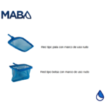 Red Tipo Pala con Marco de Uso Rudo