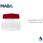 Válvula esfera de 1 1/2" HAX