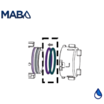 EMPAQUE PARA PANEL SOLAR SIBRAPE, 1.5" (10 PZAS)