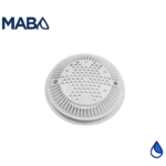 REJILLA Y MARCO CIRCULAR 8" AV BLANCA