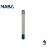 Motor sumergible  6", acero inoxidable, 30 HP, 3 X 230  trifásico, 3 hilos, profundidad máx de inmersión 150 mts NEMA 6"