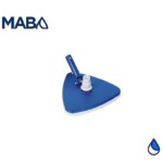 Barredora triangular con cepillos