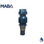 Bomba sumergible para pozo profundo de hierro dúctil acoplamiento nema 6" 1 etapas hp 25 descarga de 6"