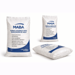 RESINA CATIÓNICA PARA SUAVIZADOR MARCA MABA 1FT3 , 25 LITROS