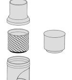 Filtro pluvial automático Downspout GRS de acero inoxidable WISY 4" para bajante 4" 100m2 - Imagen 3
