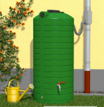 Filtro pluvial automático Downspout plástico  WISY 4" para bajante 4" hasta 70m2 - Imagen 2